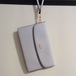 Elegant Pale Blue Wristlet